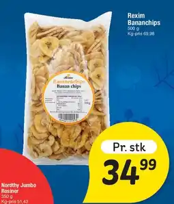 Fakta Tyskland Rexim Bananchips tilbud