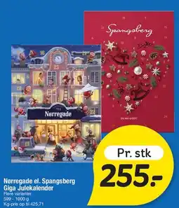 Fakta Tyskland Nørregade el. Spangsberg Giga Julekalender tilbud