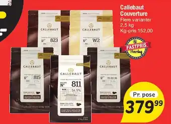 Fakta Tyskland Callebaut Couverture tilbud