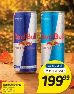 Fakta Tyskland Red Bull Energy tilbud