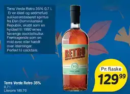 Fakta Tyskland Terra Verde Retro 35% 0,7 l tilbud