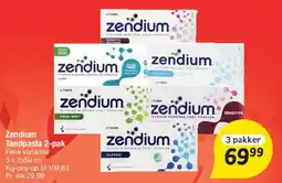 Fakta Tyskland Zendium Tandpasta 2-pak tilbud