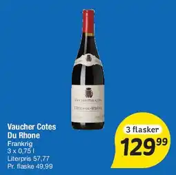 Fakta Tyskland Vaucher Côtes du Rhône tilbud
