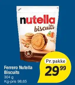 Fakta Tyskland Nutella Biscuits tilbud