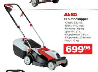 Bauhaus El plæneklipper tilbud