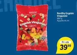 Fakta Tyskland Nordthy Engelsk Vingummi Classic tilbud