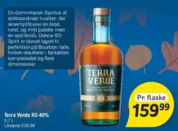 Fakta Tyskland Terra Verde 40% 0,7 l tilbud