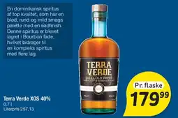 Fakta Tyskland Terra Verde XO 40% 0,7 l tilbud