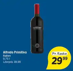 Fakta Tyskland Alfredo Primitivo tilbud