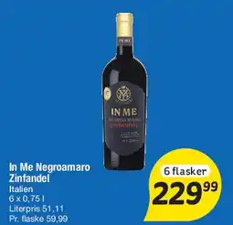 Fakta Tyskland In Me Negroamaro / Zinfandel tilbud