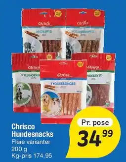 Fakta Tyskland Chrisco Hundesnacks tilbud