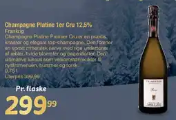 Fakta Tyskland Champagne Platine 1er Cru tilbud