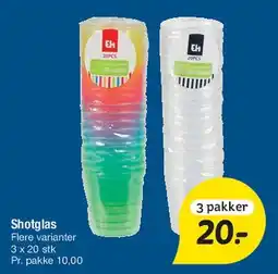 Fakta Tyskland Shotglas tilbud