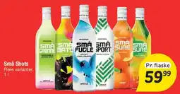 Fakta Tyskland SMA shots / drikkevarer (flaske) tilbud