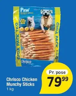 Fakta Tyskland Chrisco Chicken Munchy Sticks tilbud