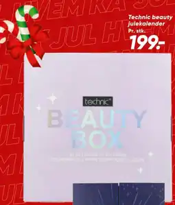 Bilka Technic beauty julekalender Pr. stk. tilbud