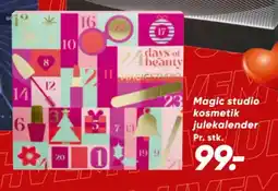 Bilka Magic studio kosmetik julekalender tilbud