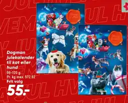 Bilka Dogman julekalender til kat eller tilbud