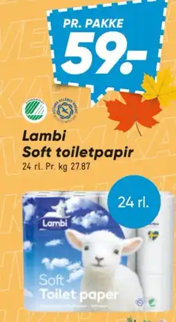 Bilka Lambi Soft toiletpapir tilbud