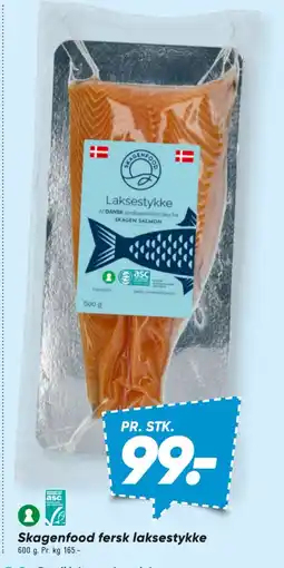 Bilka Skagenfood fersk laksestykke tilbud