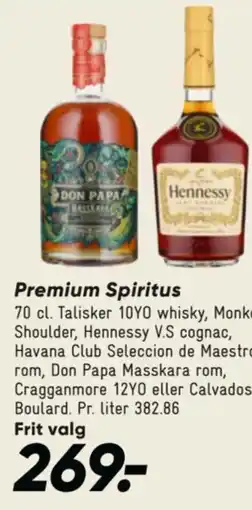 Bilka Premium Spiritus tilbud