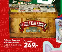 Bilka Thisted Bryghus ol julekalender tilbud