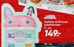 Bilka Gabbys dukkehus gabbys dollhouse julekalender tilbud