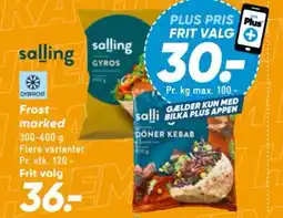 Bilka Salling frost marked tilbud