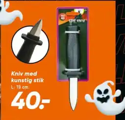 Bilka Kniv med kunstig stik tilbud