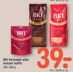 REMA 1000 Bki formalet eller instant kaffe tilbud