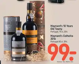REMA 1000 Maynard's 10 Years Old Tawny Maynard's Colheita 2016 tilbud