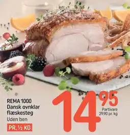 REMA 1000 Rema 1000 ovnklar flæskesteg tilbud