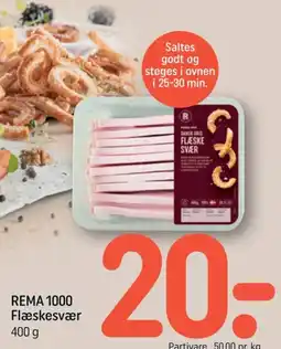 REMA 1000 Rema 1000 Flæskesvær tilbud