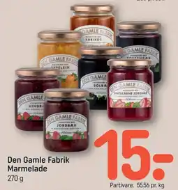 REMA 1000 Den Gamle Fabrik Marmelade tilbud