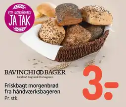 REMA 1000 Bavinchi Bager Friskbagt morgenbrød tilbud