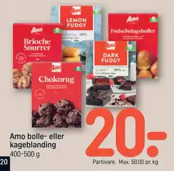 REMA 1000 Amo bolle- eller kageblanding tilbud