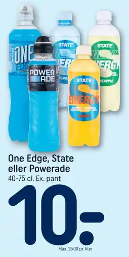 REMA 1000 One Edge, State eller Powerade tilbud