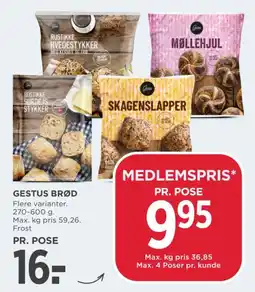MENY Gestus brød tilbud