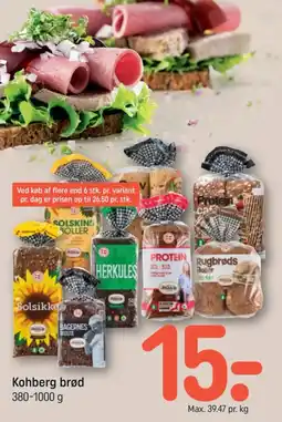 REMA 1000 Kohberg brød tilbud