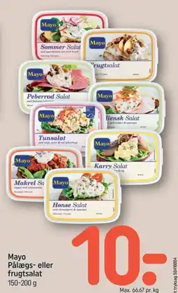 REMA 1000 Mayo Pålægs- eller frugtsalat tilbud