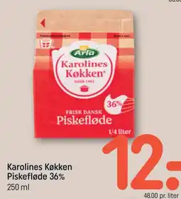 REMA 1000 Karolines Køkken Piskefløde tilbud