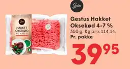 SPAR Gestus Hakket Oksekød tilbud