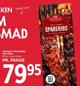 MENY Mr Beef Spareribs med BBQ tilbud