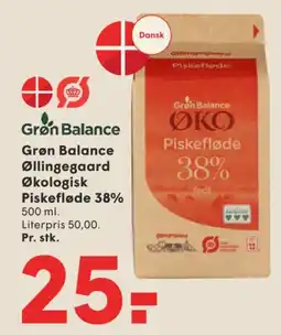 SPAR Grøn Balance Piskefløde tilbud