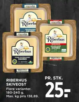 MENY Riberhus skiveost tilbud