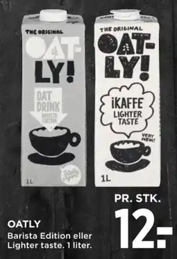 MENY Oatly Barista Edition eller Lighter taste tilbud
