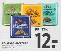 MENY Leksands knækbrød tilbud
