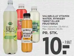 MENY Valsølille Vitamin water, Rynkeby tørst eller frugtbrus tilbud