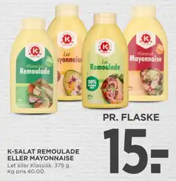 MENY K-salat remoulade eller mayonnaise tilbud