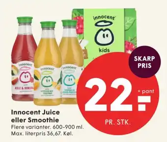Innocent Juice eller Smoothie